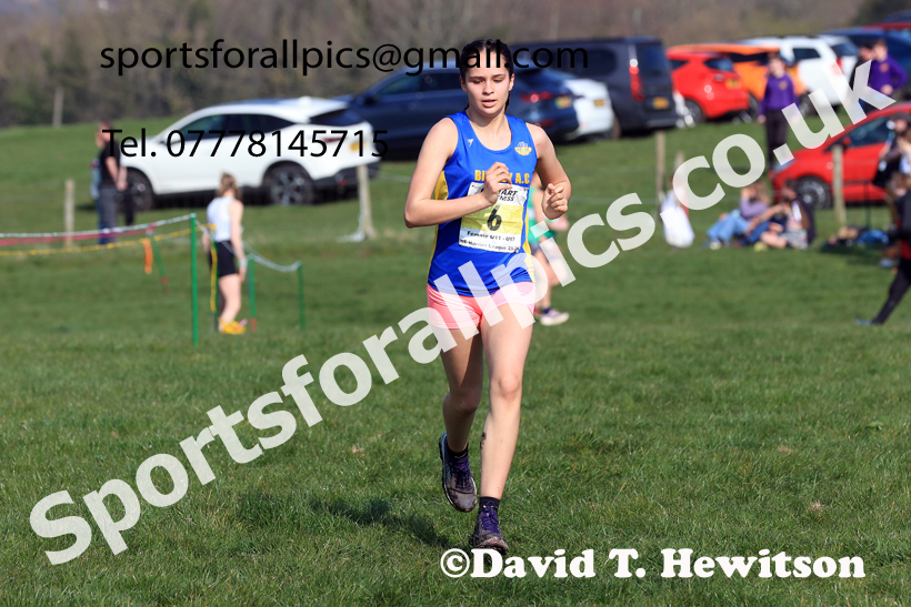 Girls Under-15s 2026 Start Fitness NEHL, Eltringham, Mickley, Northmberland. Photo: David T. Hewitson/Sports for All Pics